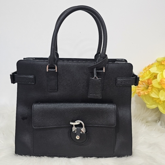 Michael Kors Emma Large Saffiano Black - Picture 12 of 12
